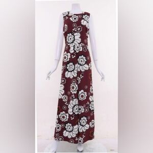 Plus Size Autograph Burgundy Floral Jumpsuit